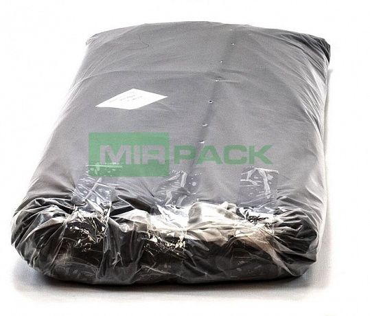 Мешки для мусора 240л, 120 мкм, ПВД, в пачках 50 шт, черные - Вид 2