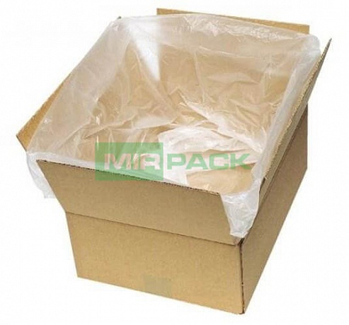 Пакет - вкладыш 100/140 30 мкм прозрачный (100/3000шт) - Вид 1